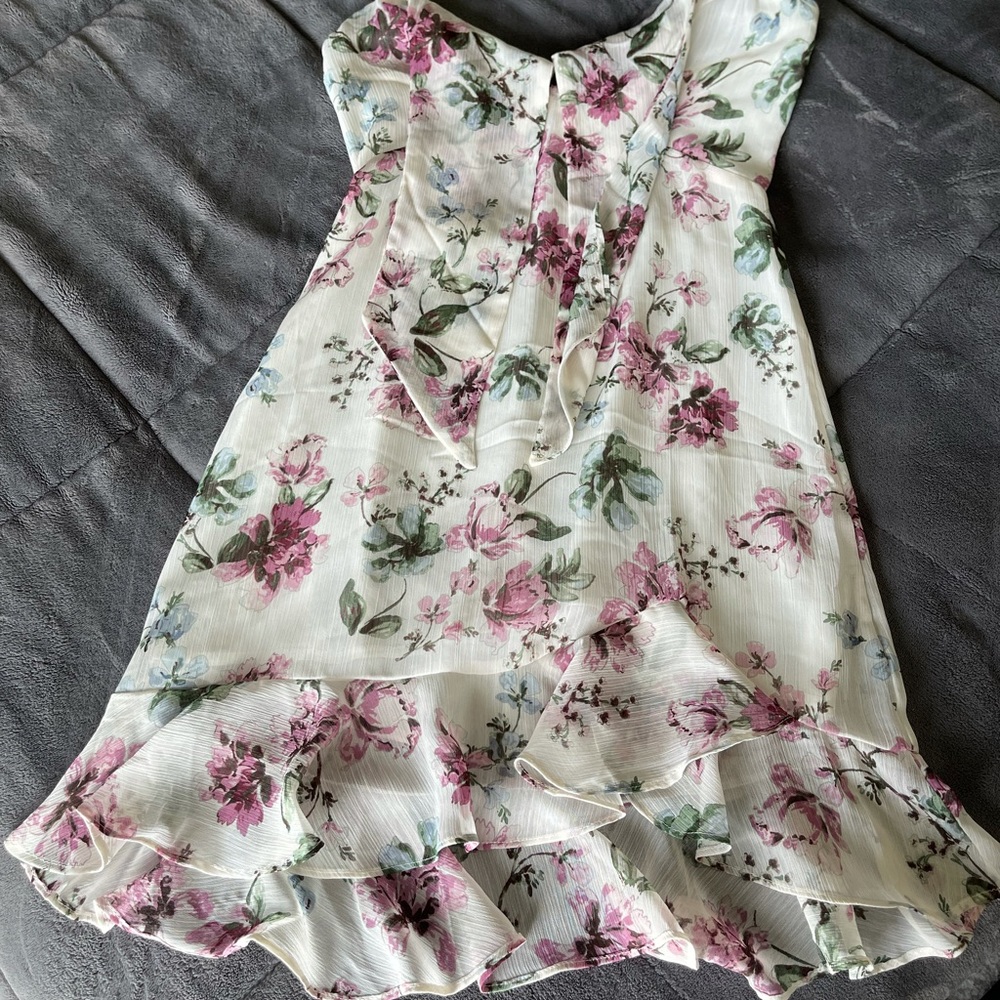 Floral mini (baby doll) dress